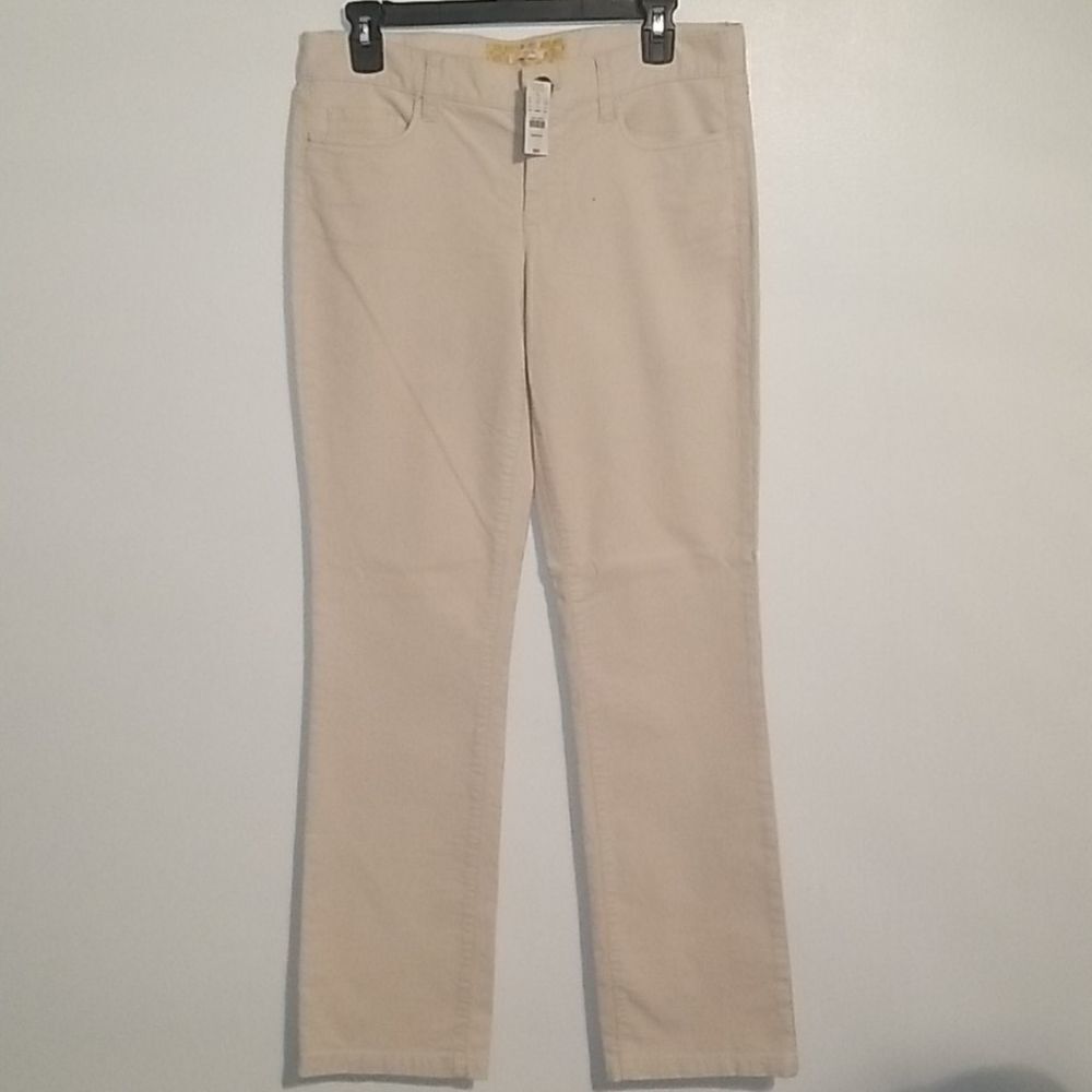 J CREW MATCHSTICK CORDUROY JEANS-NWT